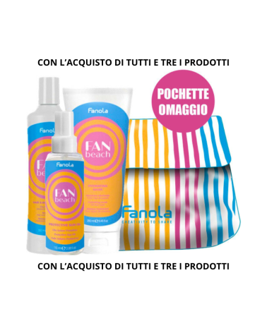 Maschera Idratante per Capelli Fan Beach, 250 ml, Fanola