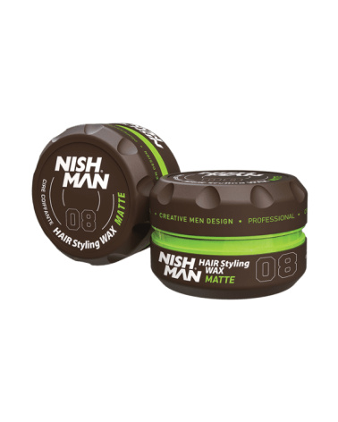 Nishman Barber Hair Styling Wax Matte 08
