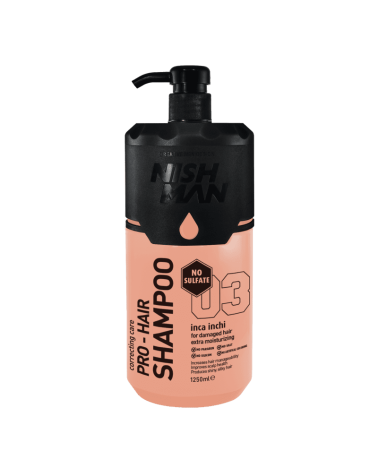 Nishman Barber Shampoo Keratin Complex Salt Free 1