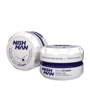 Nishman Barber Natural Look Styling Cream 6