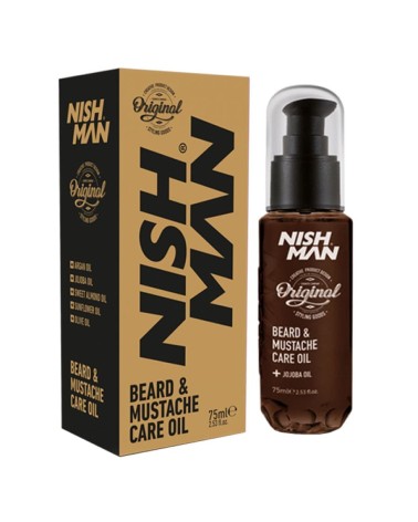Nishman Barber Beard E Mustache Care Oil
