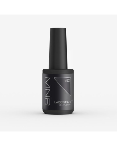 Mnp Lacqwear Gel Polish 22 Black Out
